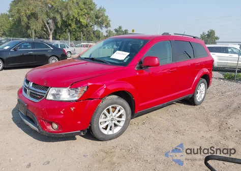 2014 Dodge Journey Sxt from USA, damaged, VIN 3C4PDDBG8ET230593